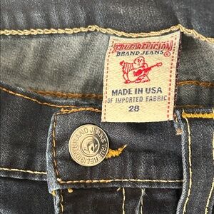 True Religion Men's Charcoal Skinny Jeans